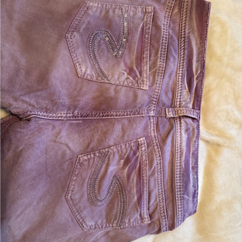 Silver Jeans in Rich Purple Hue